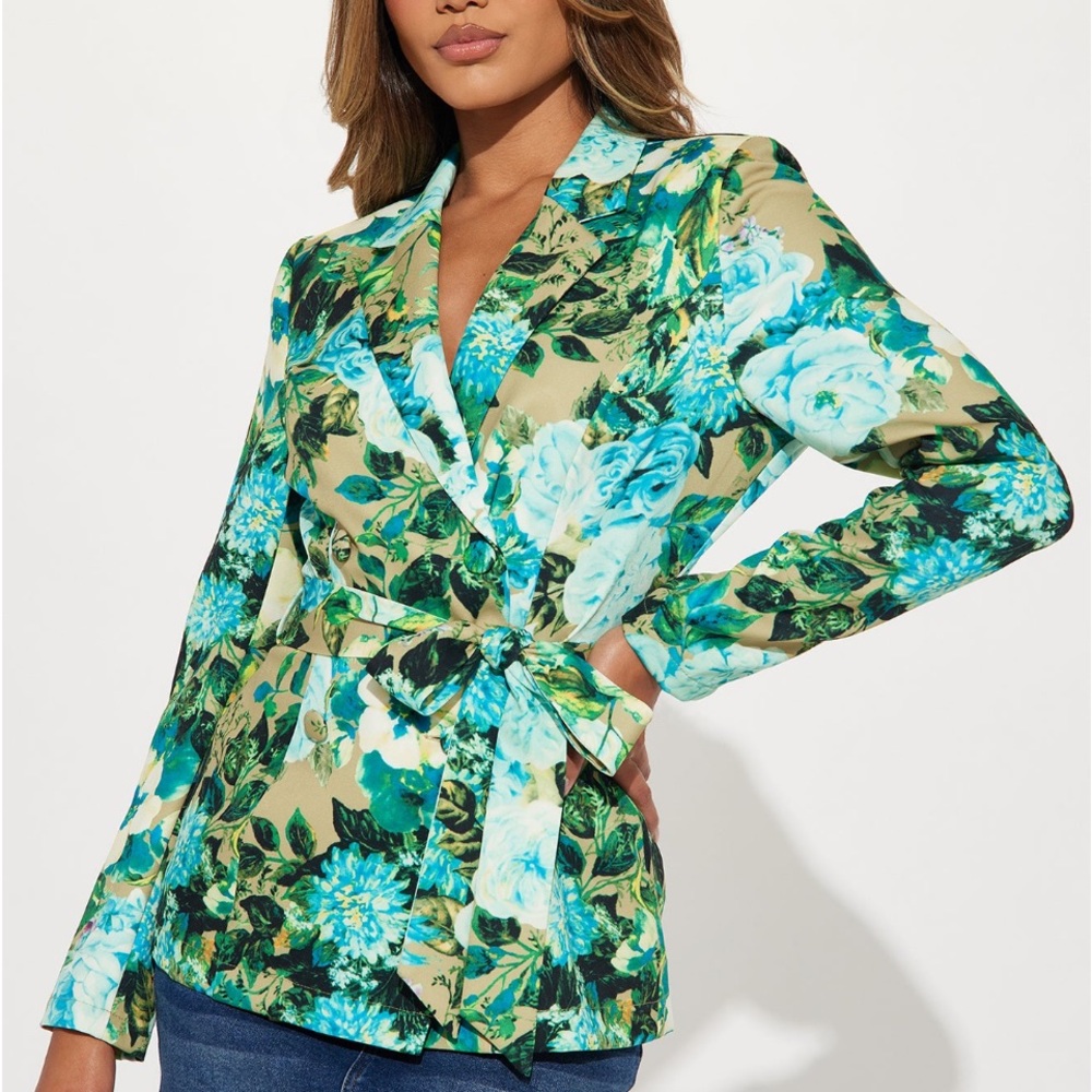 Floral blazer - Picture 3 of 4